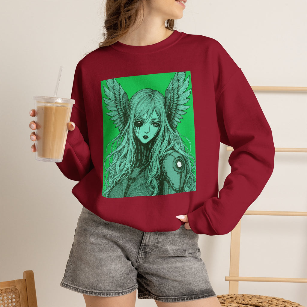 Angel Cyborg II | SPKTR Graphic Sweatshirt