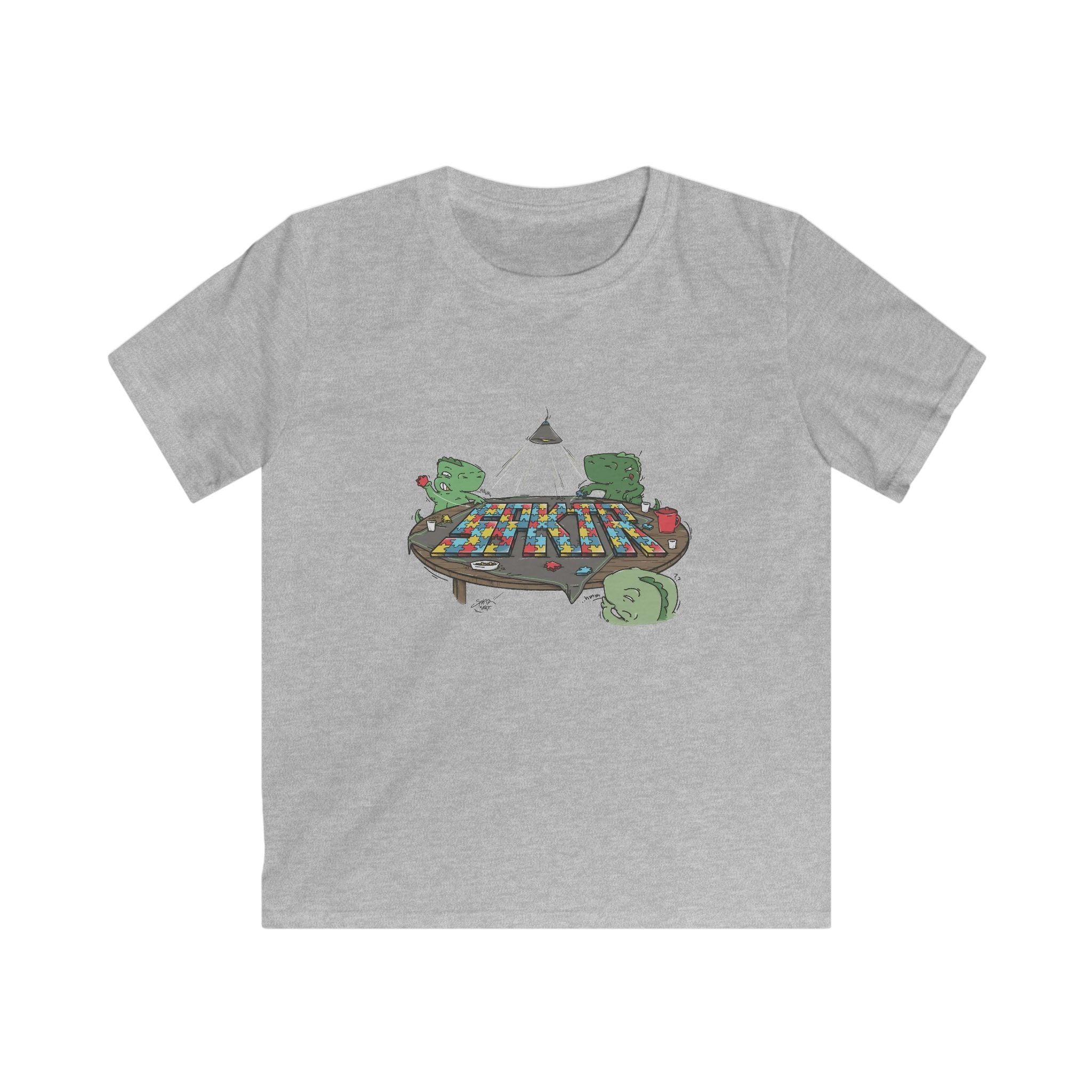 Puzzle Night! | SPKTR Kids T-Shirt