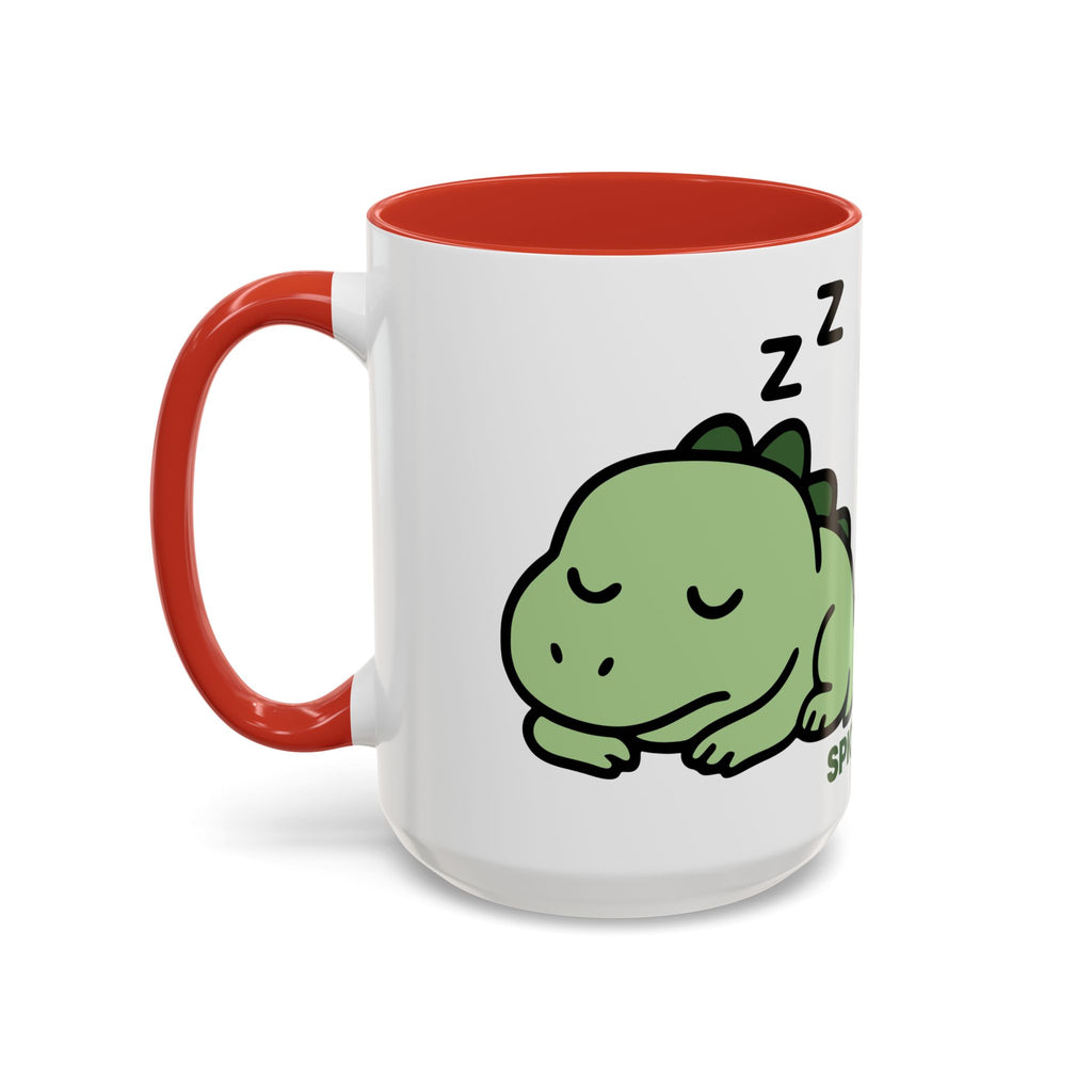 Sleepy Teeny-Rex | Accent Coffee Mug 11oz or 15oz