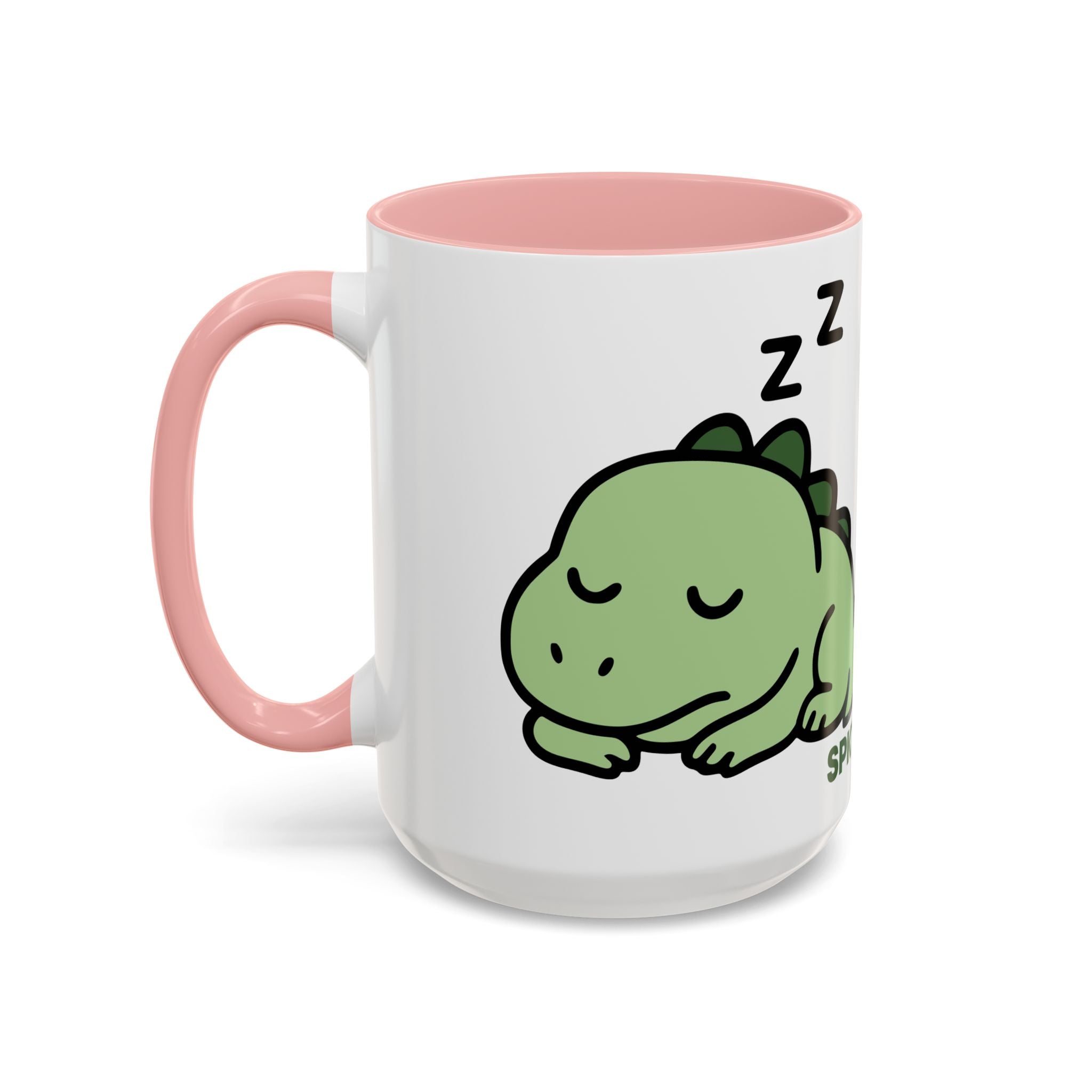 Sleepy Teeny-Rex | Accent Coffee Mug 11oz or 15oz