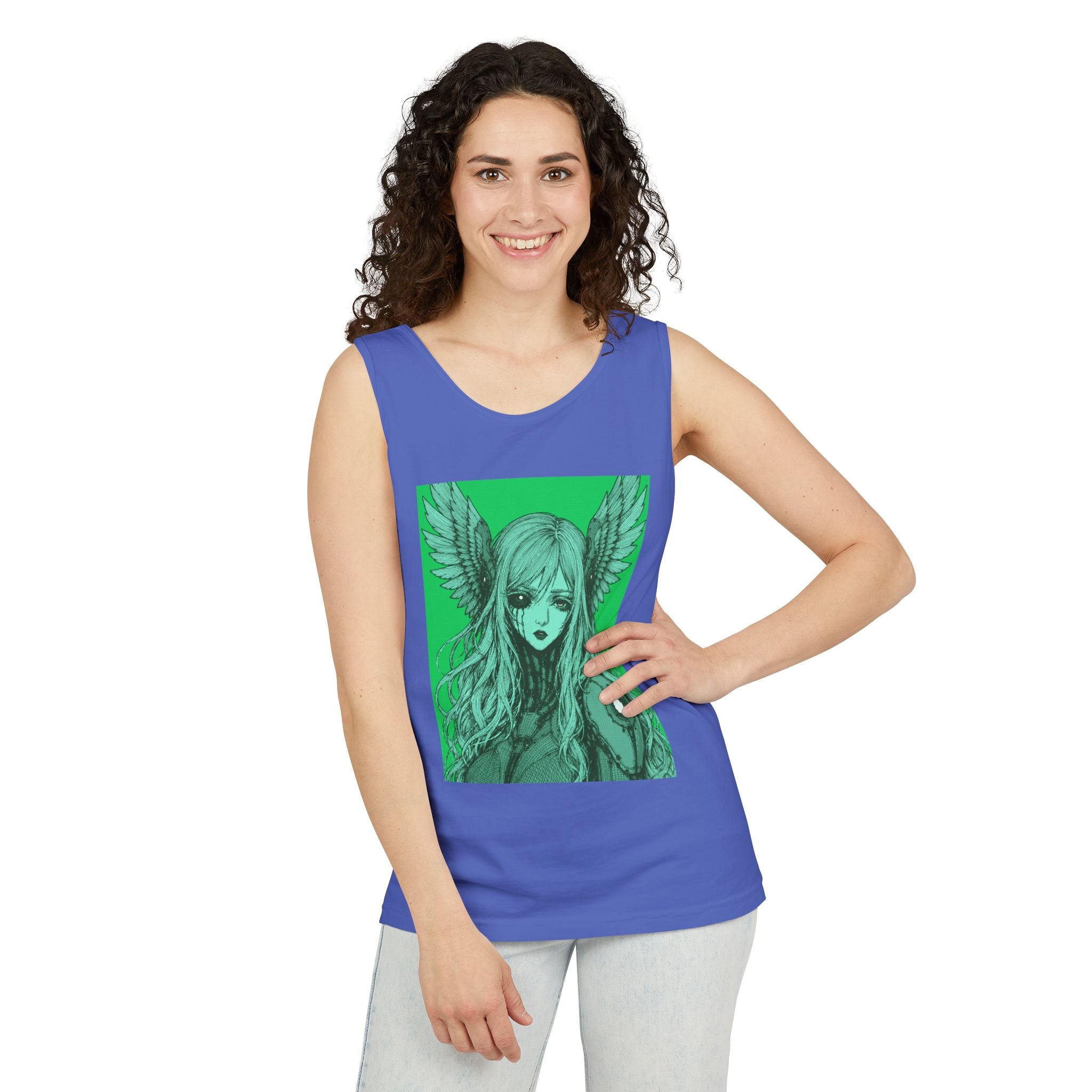 Angel Cyborg II | SPKTR Graphic Tank Top