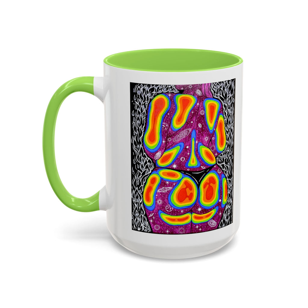 "Mulher, Um Universo" | Personalized Accent Coffee Mug 11oz or 15oz