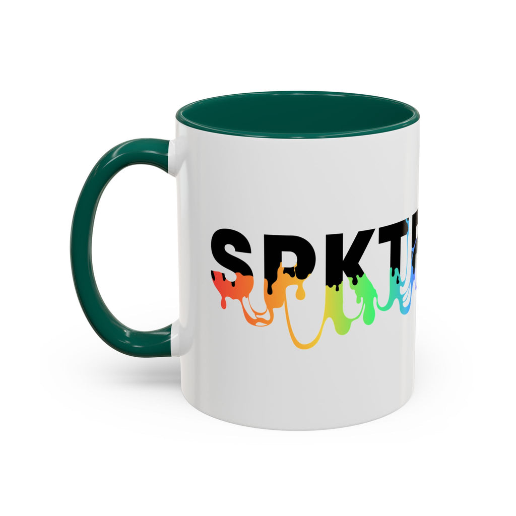 SPKTR Pride Drip | Personalized Accent Coffee Mug 11oz or 15oz
