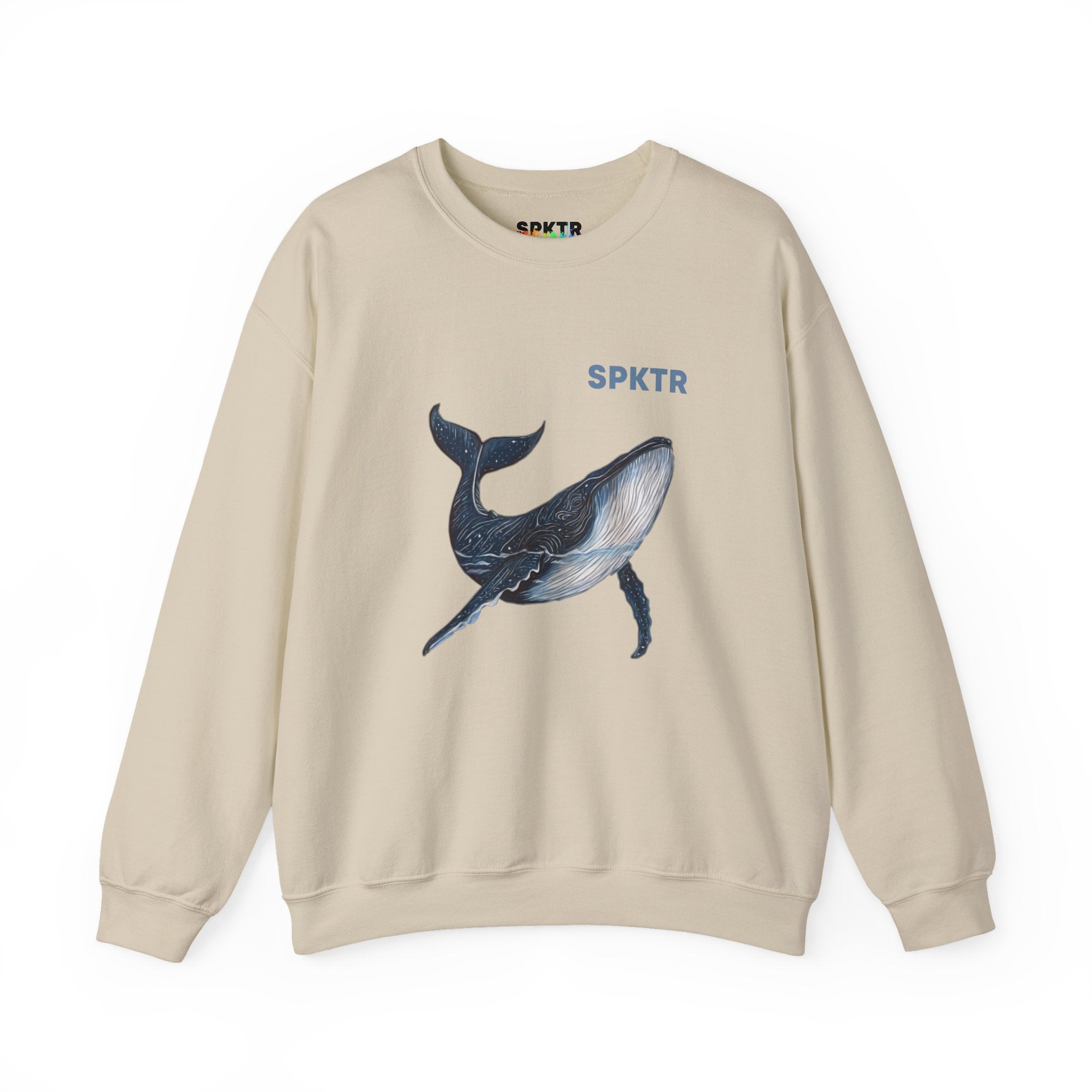 Leo the Blue Whale | SPKTR Graphic Sweatshirt