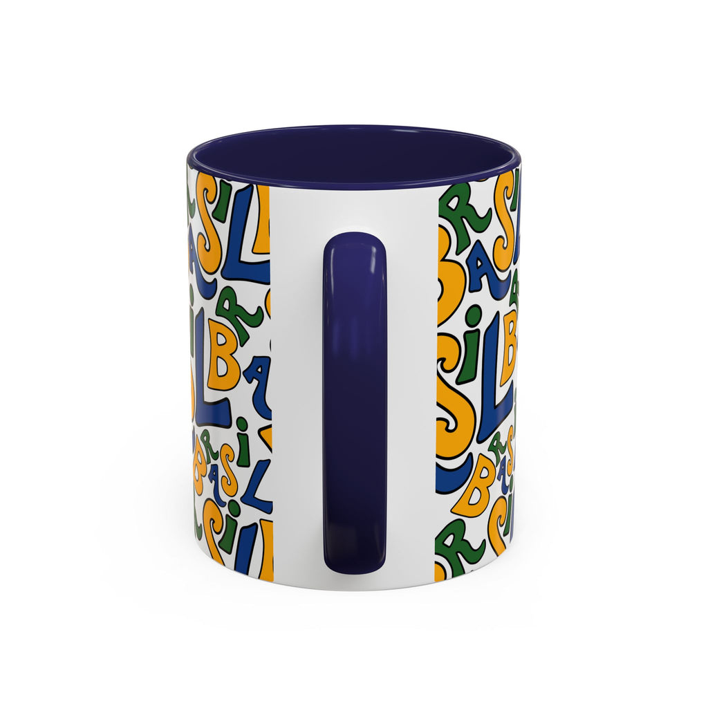 Brasil Typography | Accent Coffee Mug 11oz or 15oz