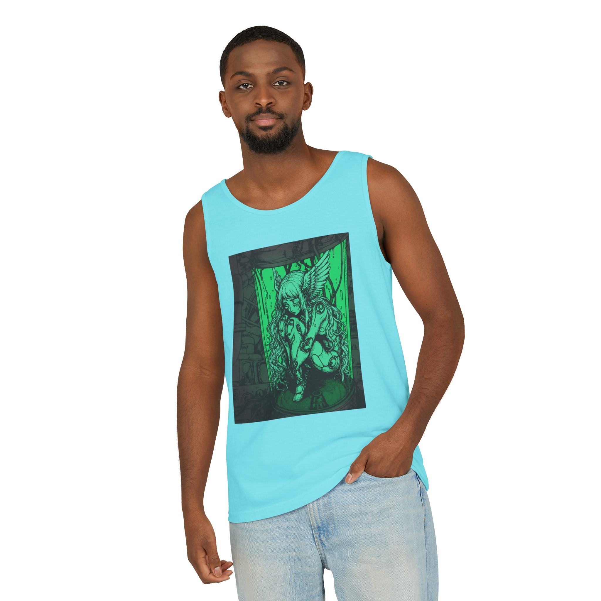 Angel Cyborg I | SPKTR Graphic Tank Top