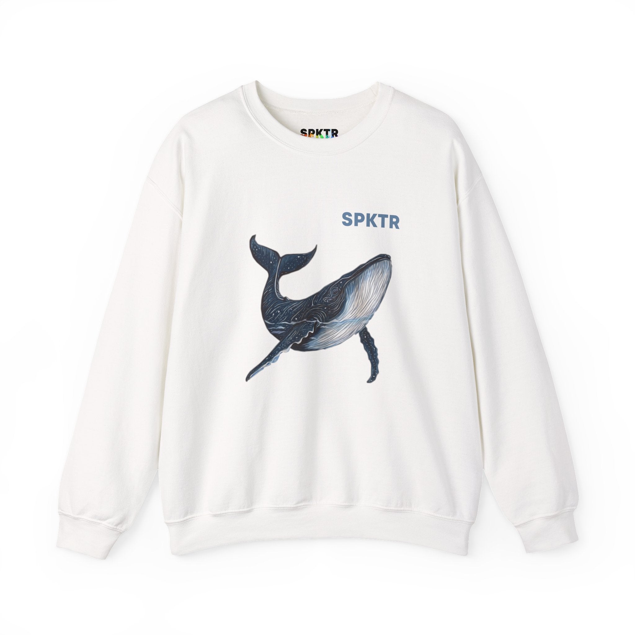 Leo the Blue Whale | SPKTR Graphic Sweatshirt