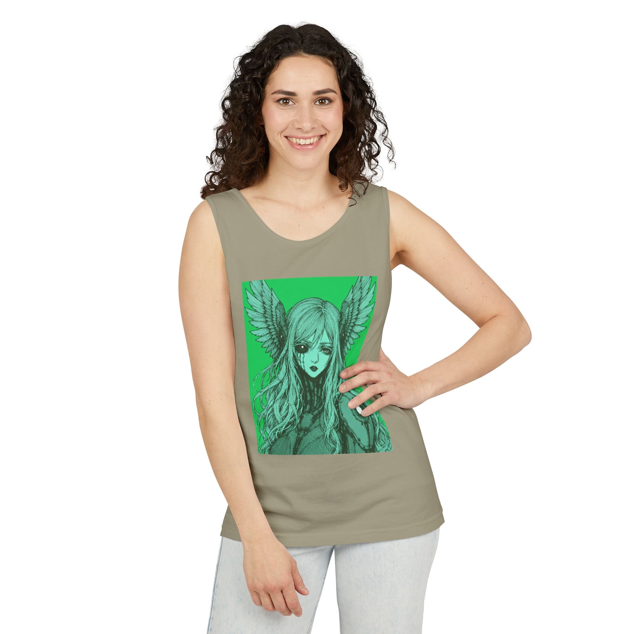 Angel Cyborg II | SPKTR Graphic Tank Top