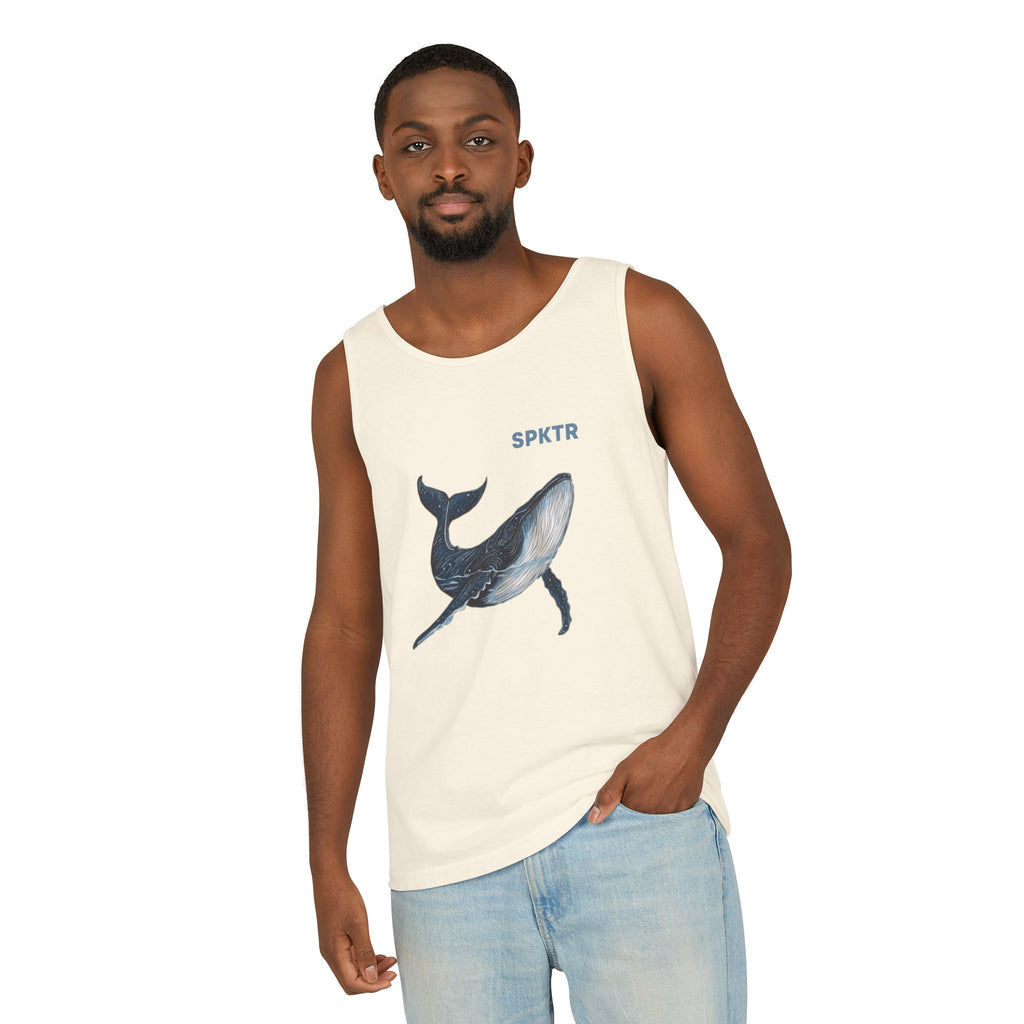 Leo the Blue Whale | SPKTR Graphic Tank Top
