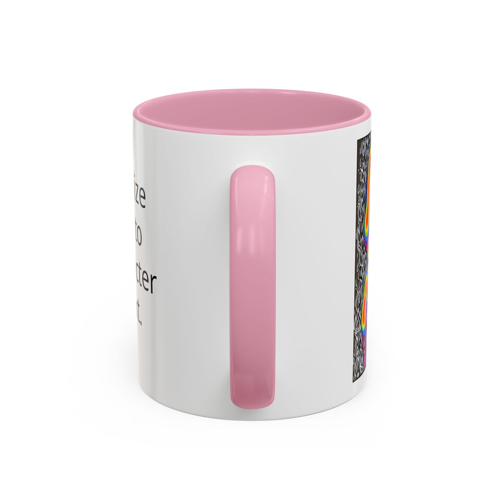 "Mulher, Um Universo" | Personalized Accent Coffee Mug 11oz or 15oz