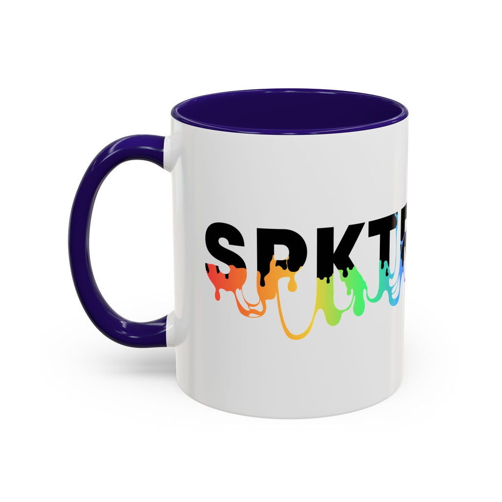 SPKTR Pride Drip | Personalized Accent Coffee Mug 11oz or 15oz