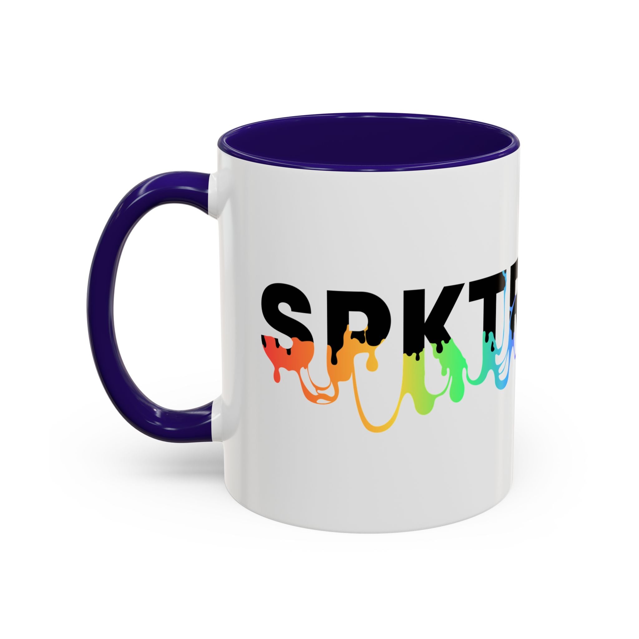 SPKTR Pride Drip | Personalized Accent Coffee Mug 11oz or 15oz