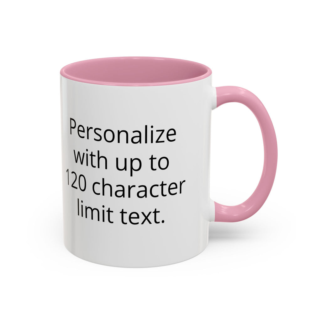 Sleepy Teeny-Rex  | Personalized Accent Coffee Mug 11oz or 15oz
