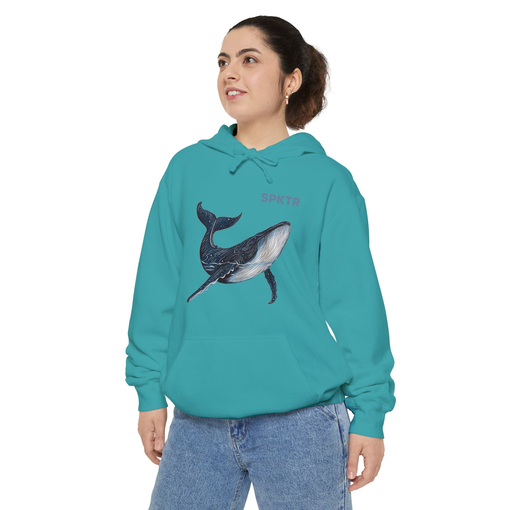 Leo the Blue Whale | SPKTR Hoodie