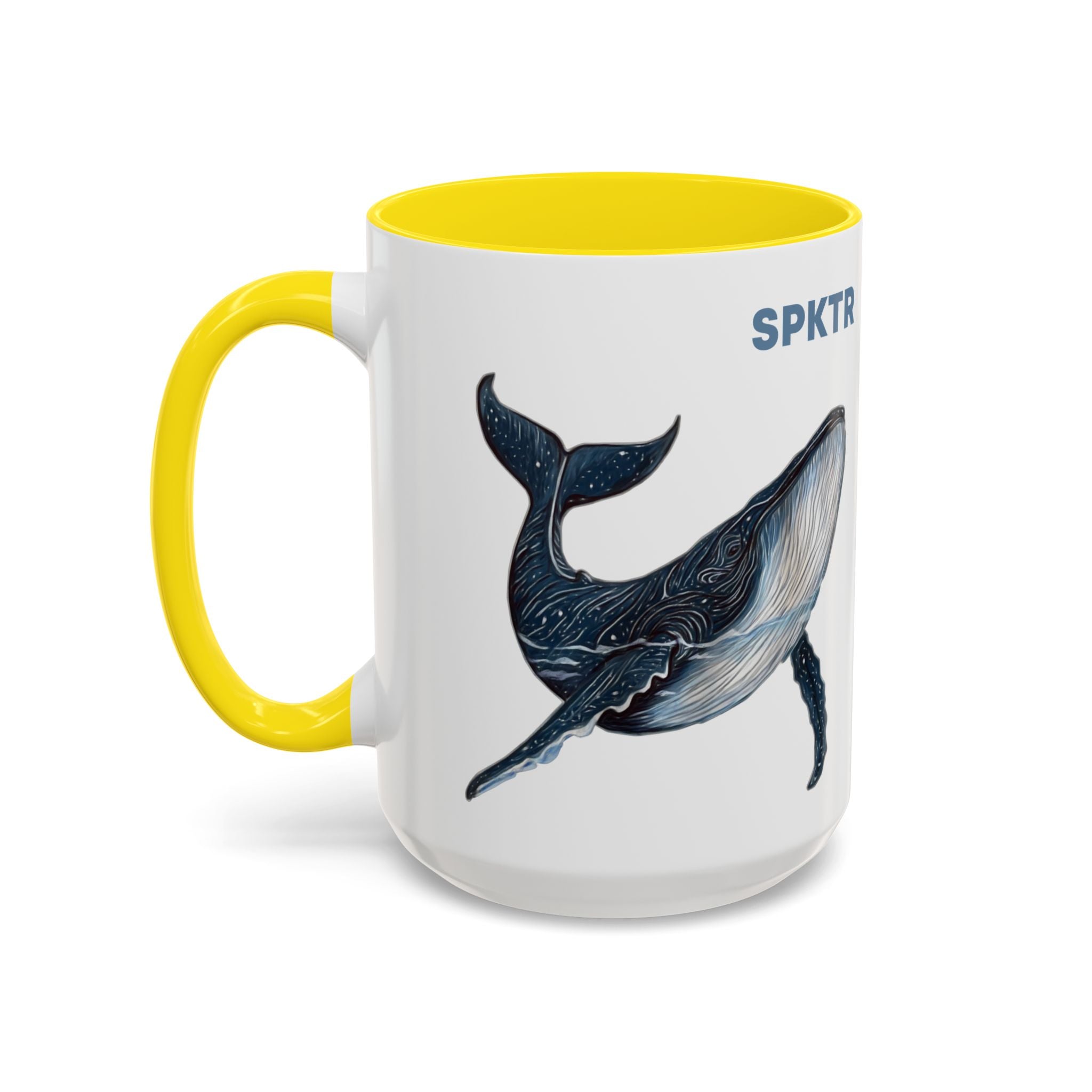 Leo the Blue Whale | Accent Coffee Mug 11oz or 15oz