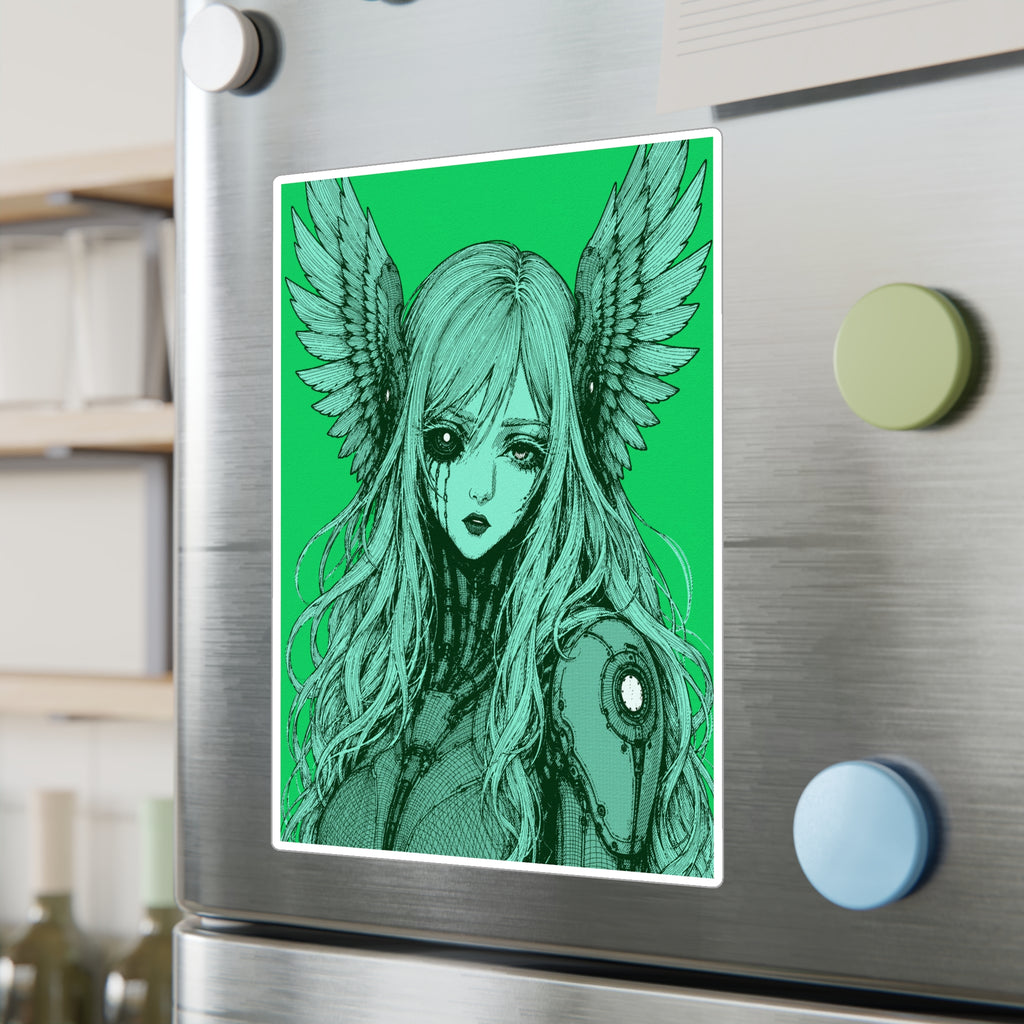 Anna Aguiar "Angel Cyborg ll" - Premium Vinyl Sticker