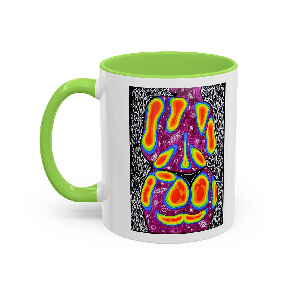 "Mulher, Um Universo" | Personalized Accent Coffee Mug 11oz or 15oz