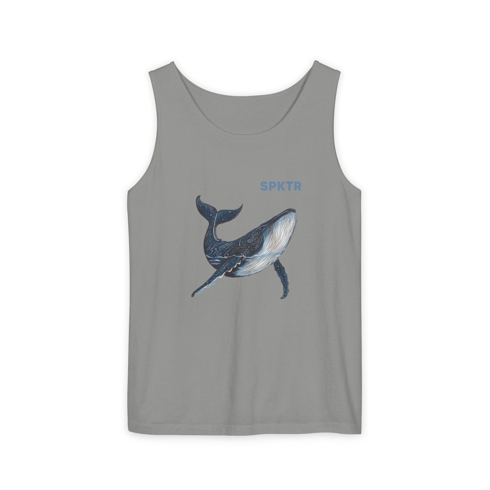 Leo the Blue Whale | SPKTR Graphic Tank Top