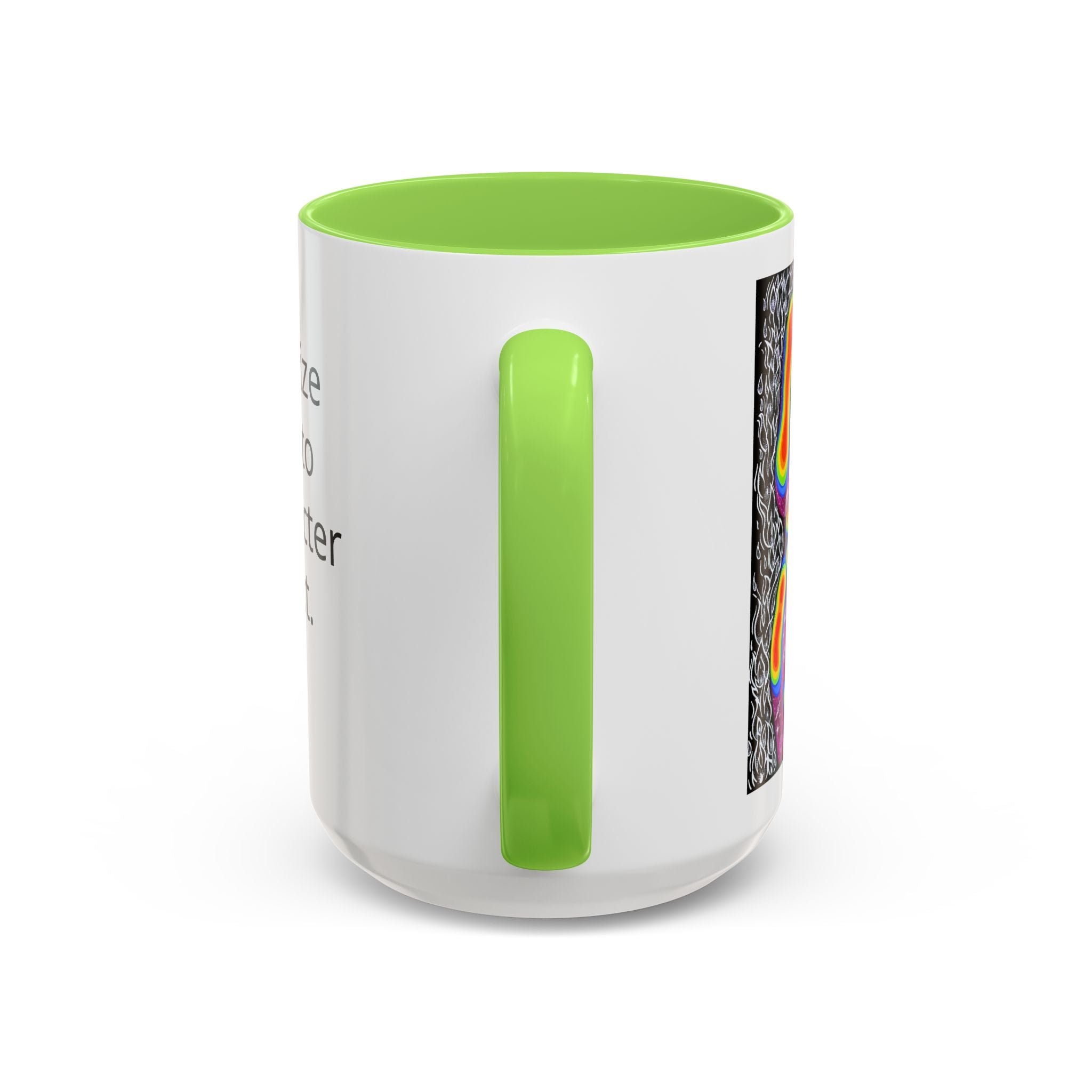 "Mulher, Um Universo" | Personalized Accent Coffee Mug 11oz or 15oz