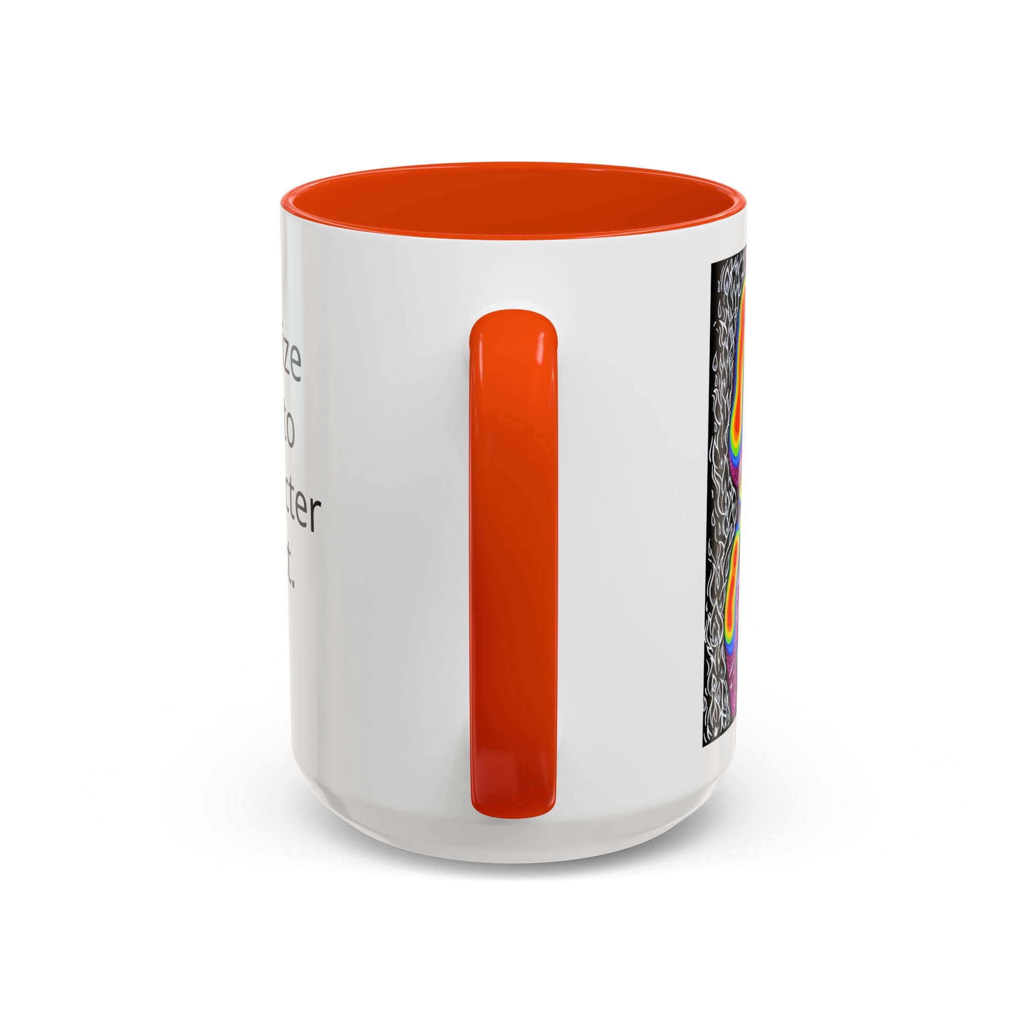 "Mulher, Um Universo" | Personalized Accent Coffee Mug 11oz or 15oz