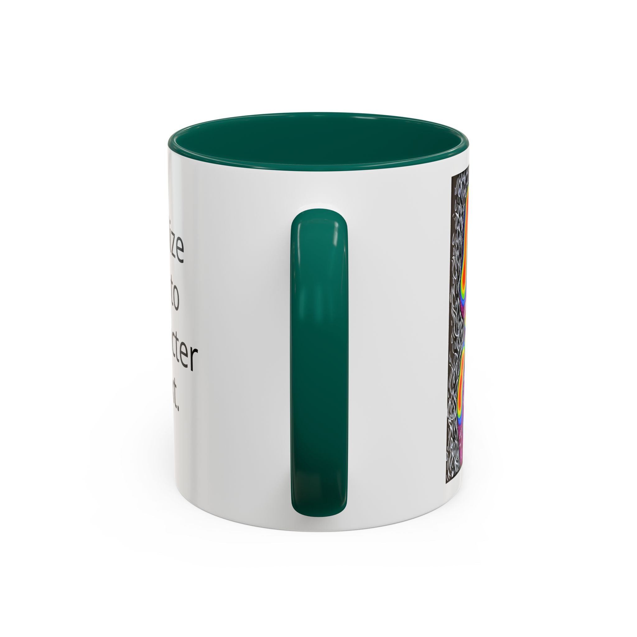 "Mulher, Um Universo" | Personalized Accent Coffee Mug 11oz or 15oz