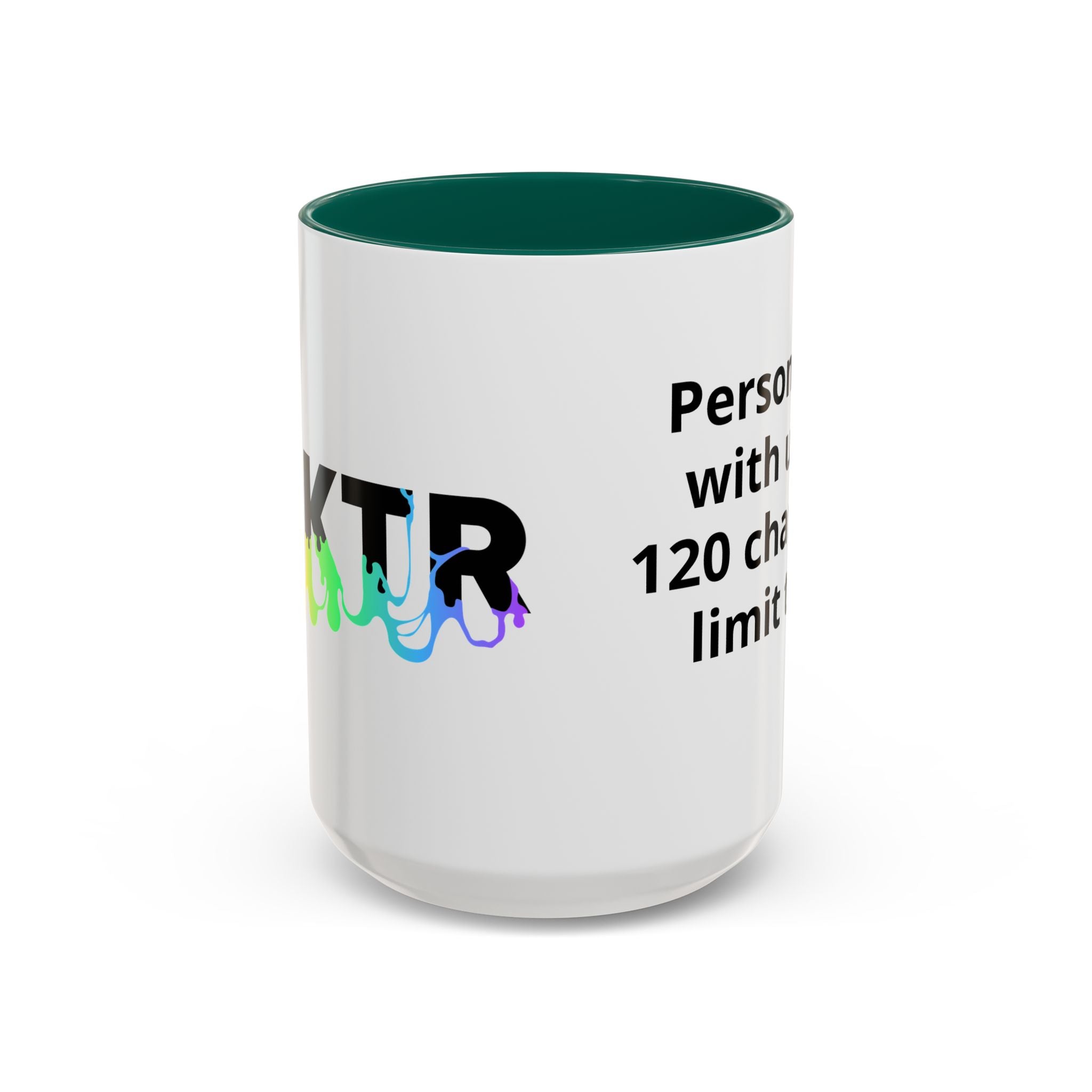 SPKTR Pride Drip | Personalized Accent Coffee Mug 11oz or 15oz