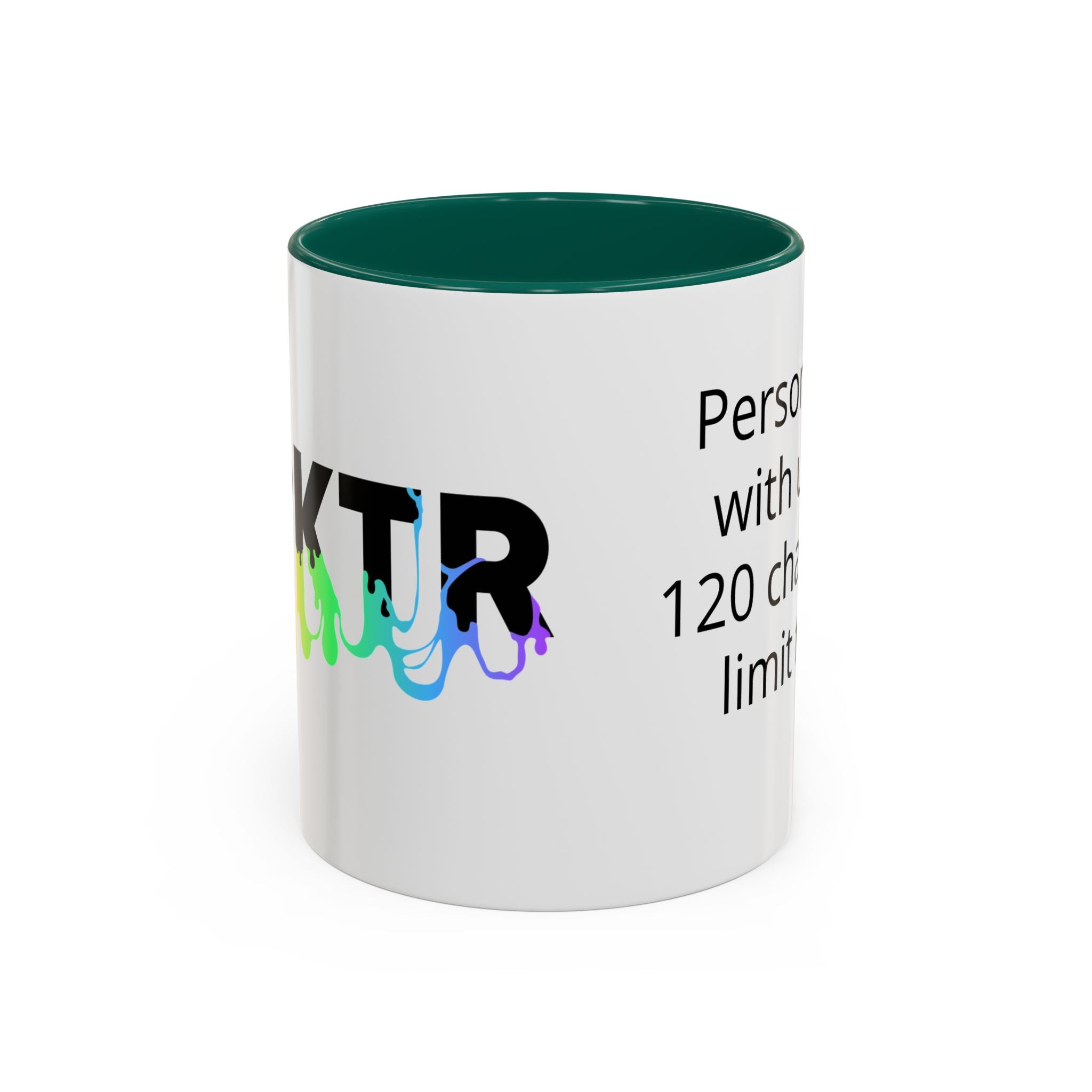 SPKTR Pride Drip | Personalized Accent Coffee Mug 11oz or 15oz