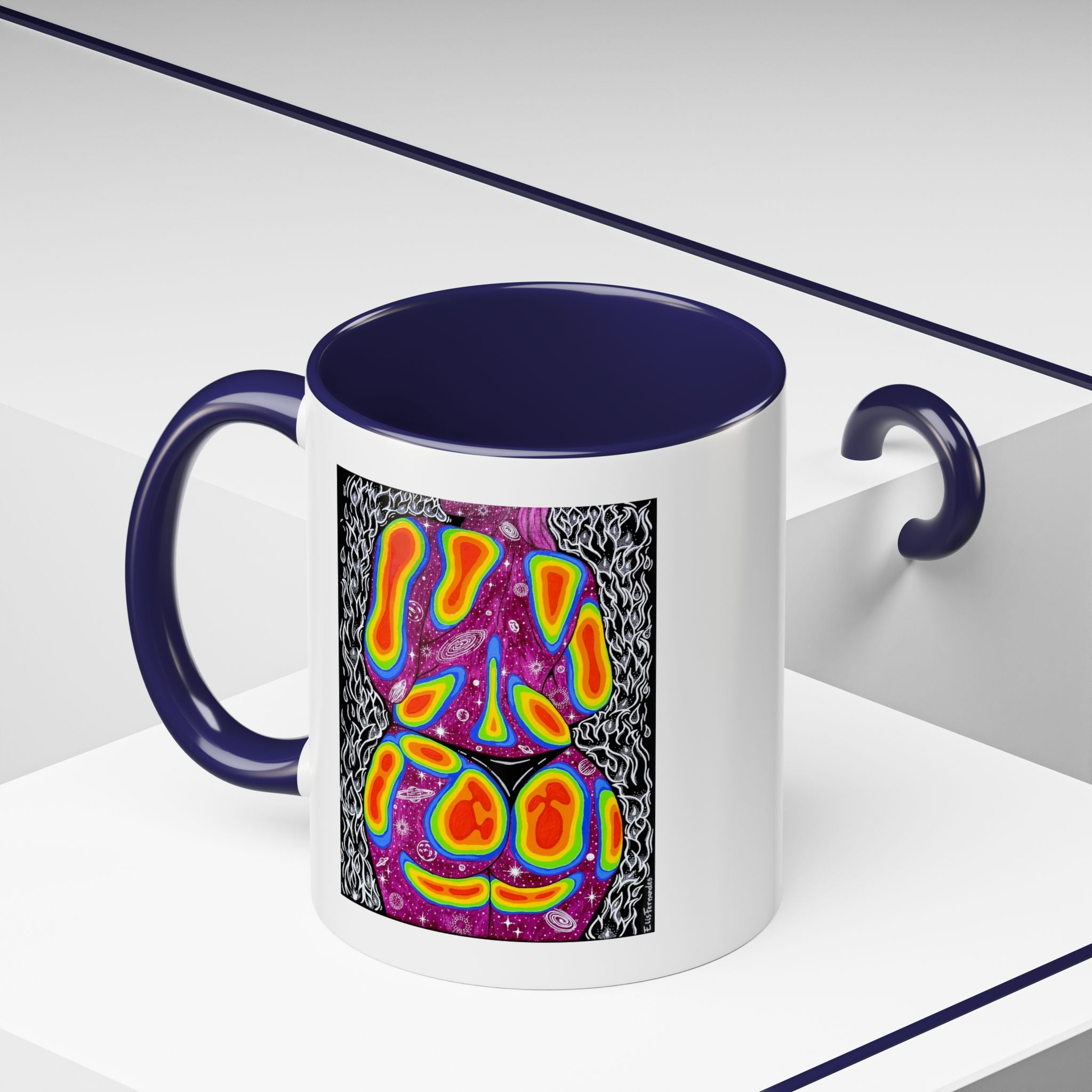 "Mulher, Um Universo" | Accent Coffee Mug 11oz or 15oz