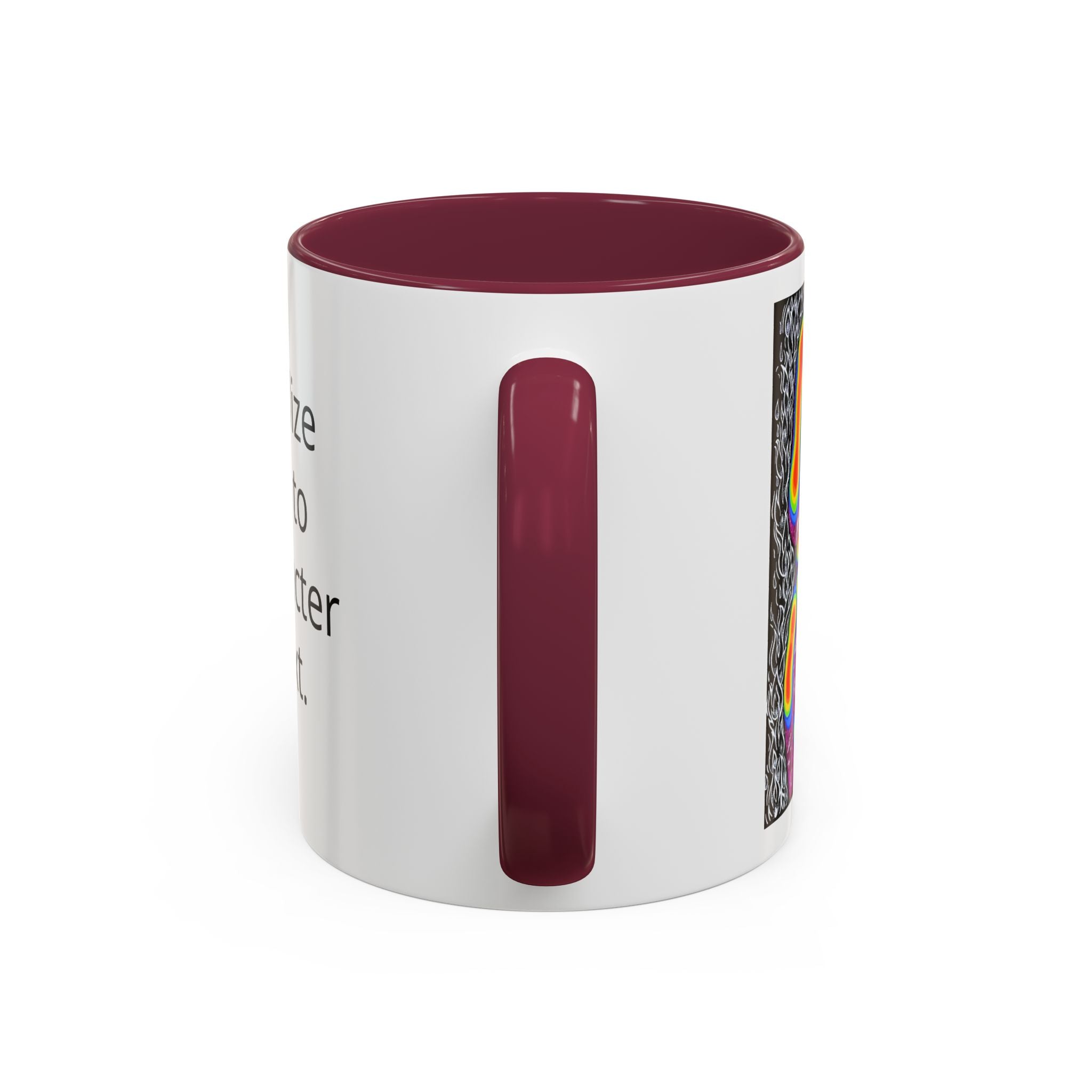 "Mulher, Um Universo" | Personalized Accent Coffee Mug 11oz or 15oz