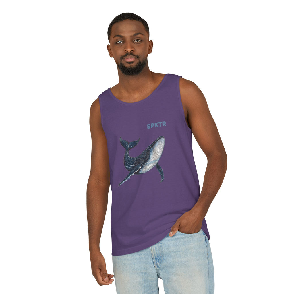 Leo the Blue Whale | SPKTR Graphic Tank Top