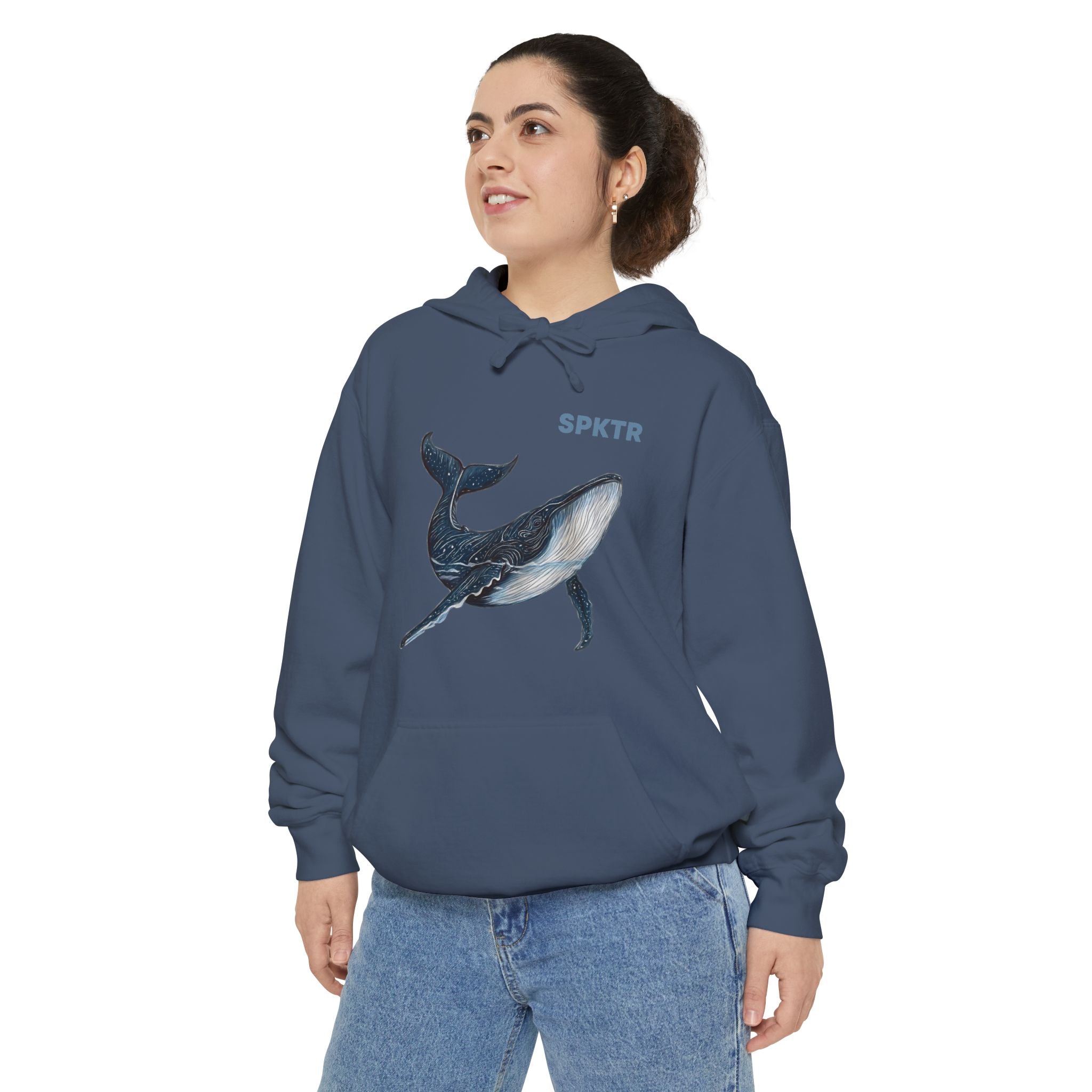 Leo the Blue Whale | SPKTR Hoodie