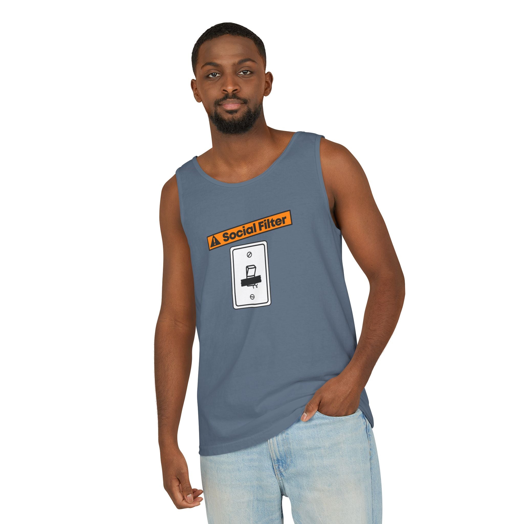 Social Filter | SPKTR Graphic Tank Top