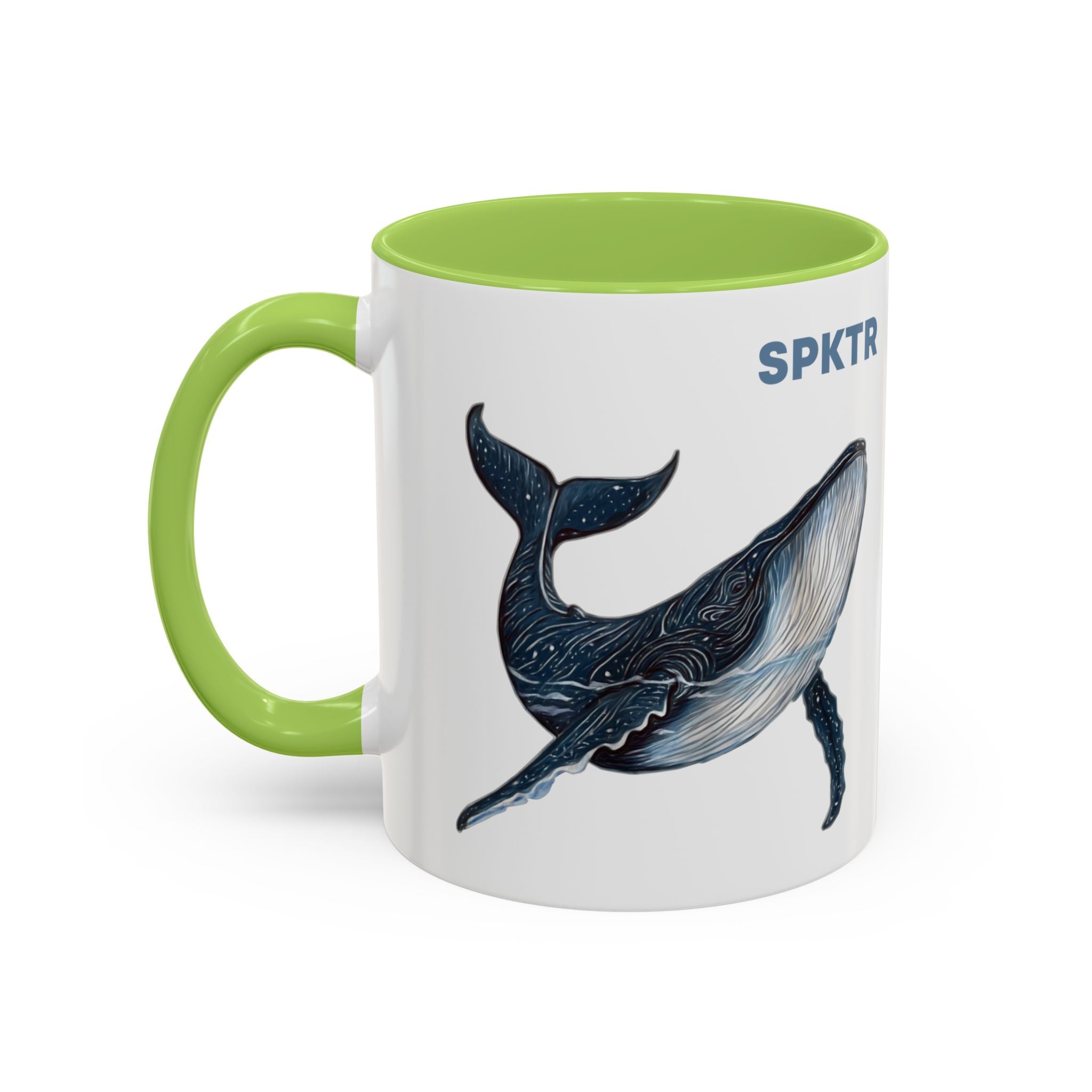 Leo the Blue Whale | Accent Coffee Mug 11oz or 15oz