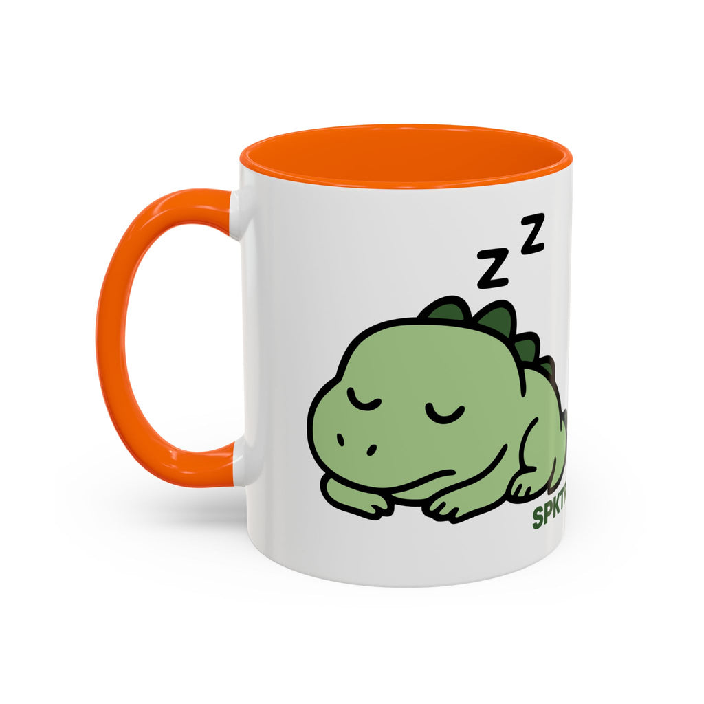 Sleepy Teeny-Rex | Accent Coffee Mug 11oz or 15oz