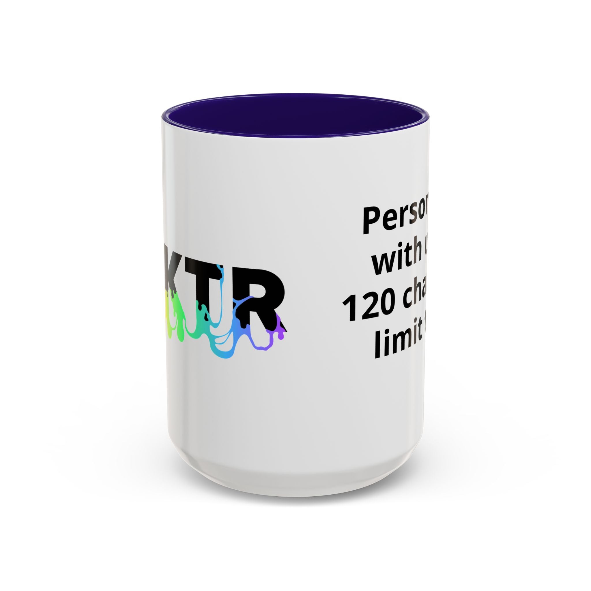 SPKTR Pride Drip | Personalized Accent Coffee Mug 11oz or 15oz