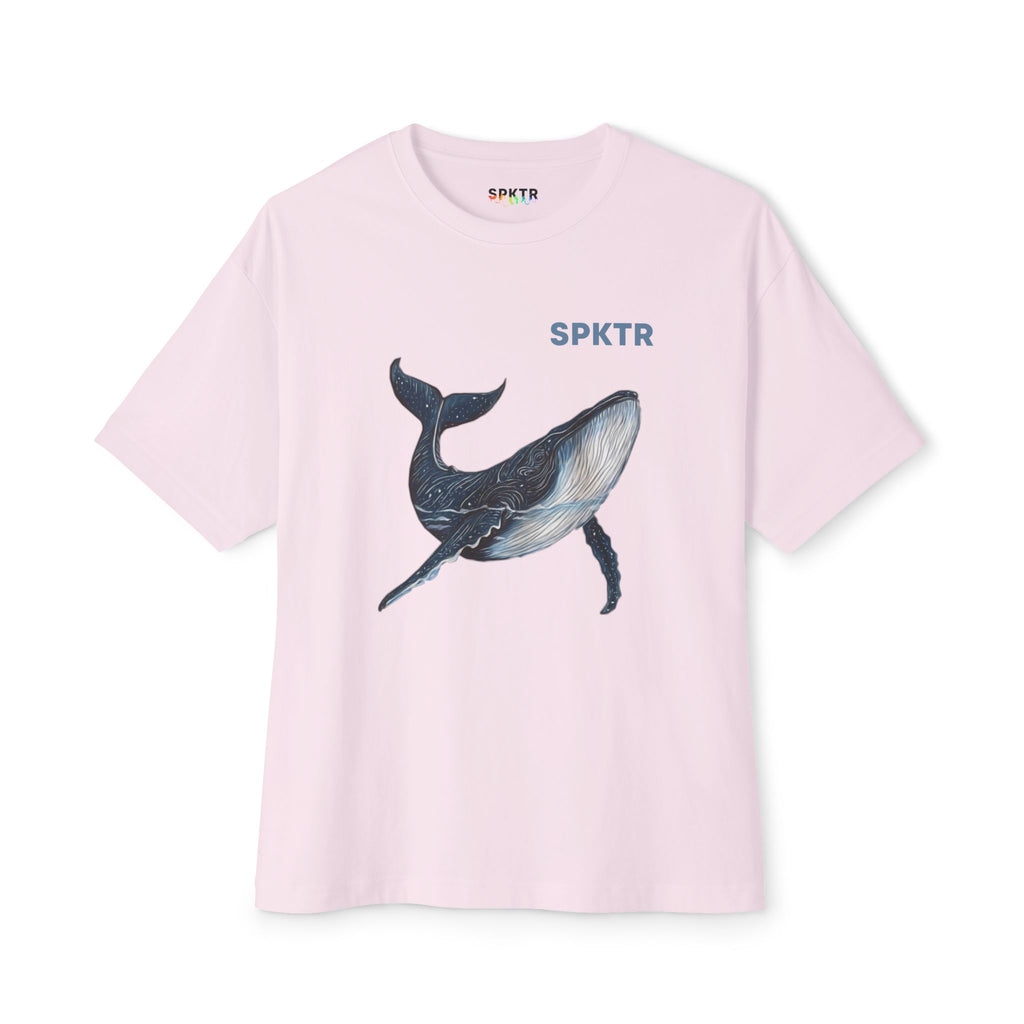 Leo the Blue Whale | SPKTR Oversized Shirt