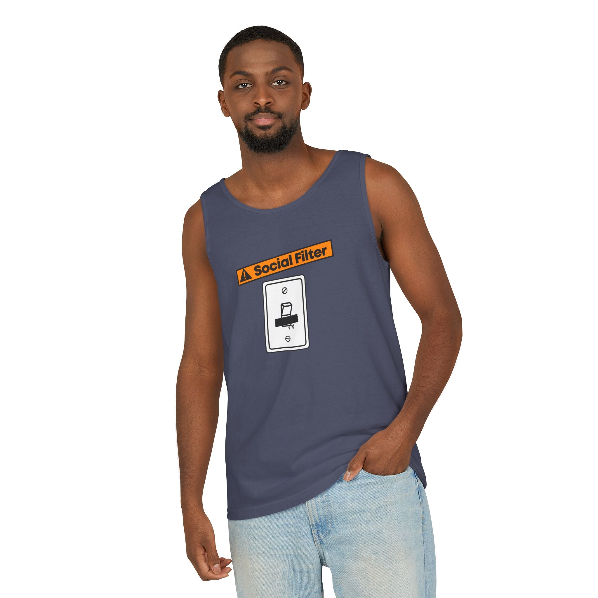 Social Filter | SPKTR Graphic Tank Top