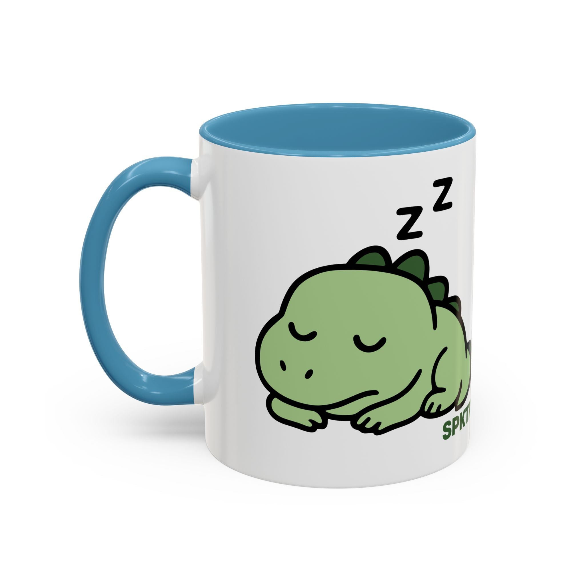 Sleepy Teeny-Rex | Accent Coffee Mug 11oz or 15oz