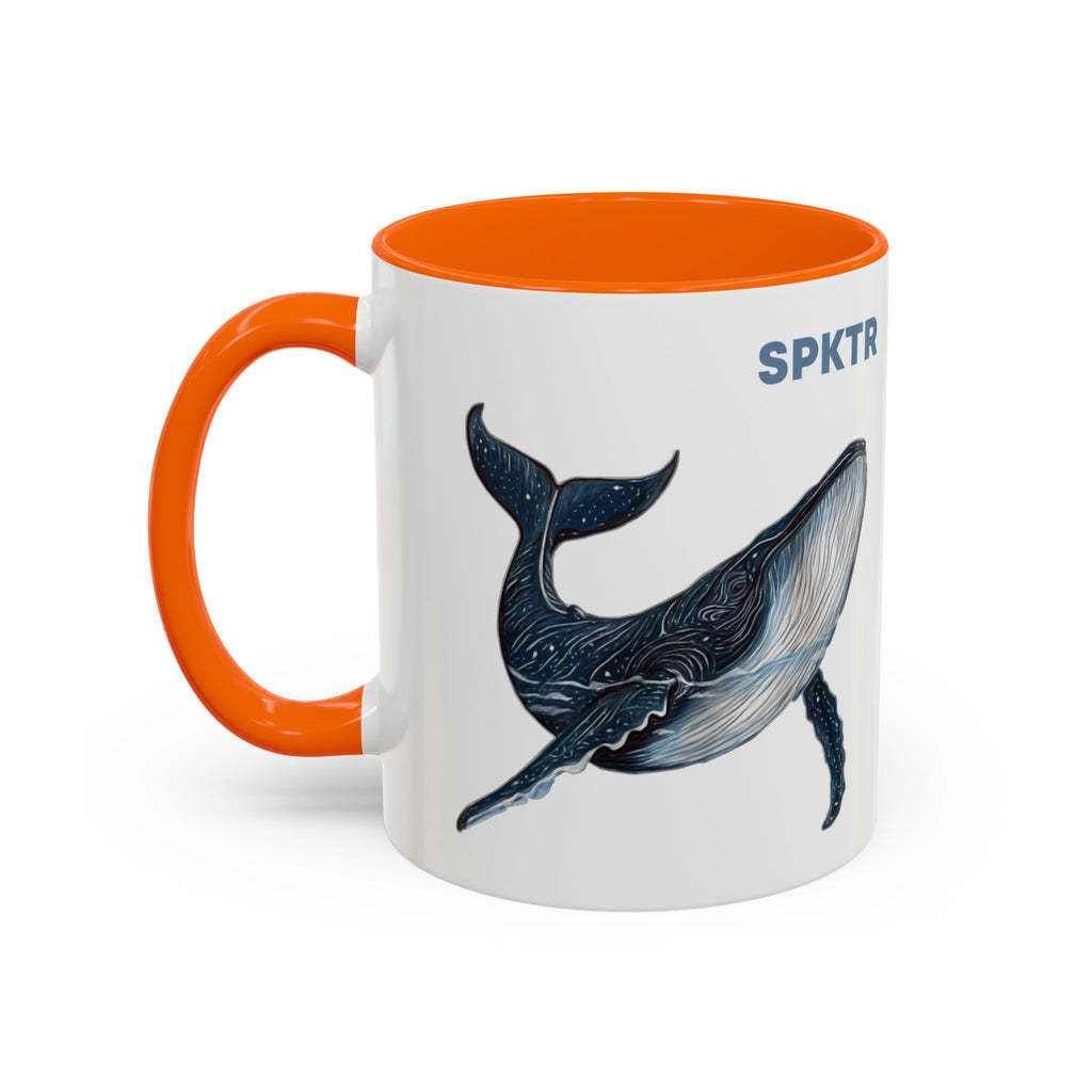 Leo the Blue Whale | Accent Coffee Mug 11oz or 15oz
