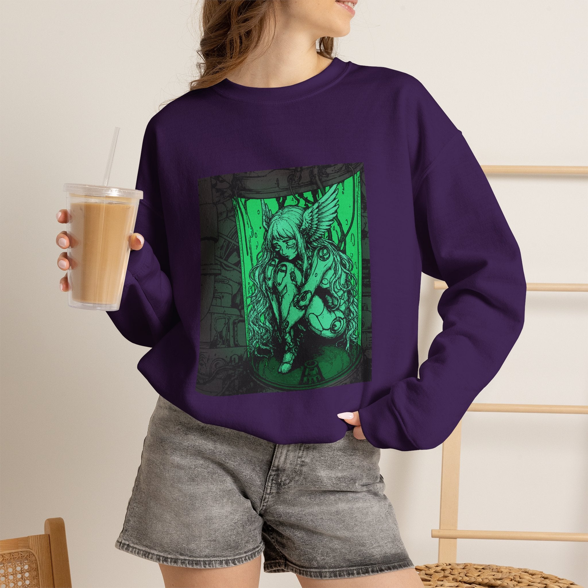 Angel Cyborg I | SPKTR Graphic Sweatshirt