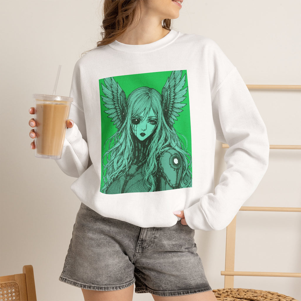 Angel Cyborg II | SPKTR Graphic Sweatshirt