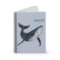 Leo the Blue Whale | SPKTR Spiral Notebook