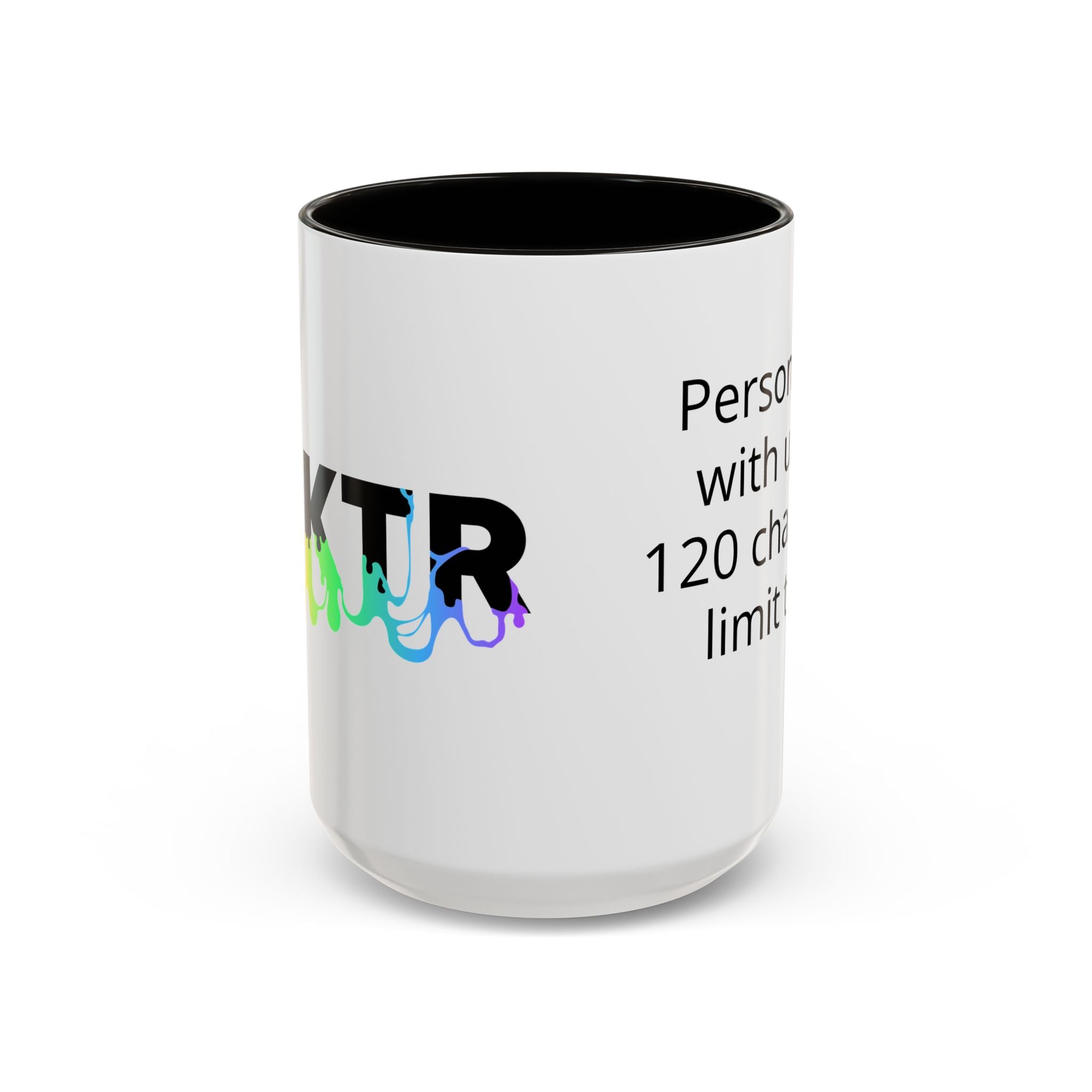 SPKTR Pride Drip | Personalized Accent Coffee Mug 11oz or 15oz