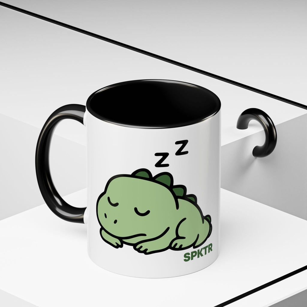 Sleepy Teeny-Rex | Accent Coffee Mug 11oz or 15oz
