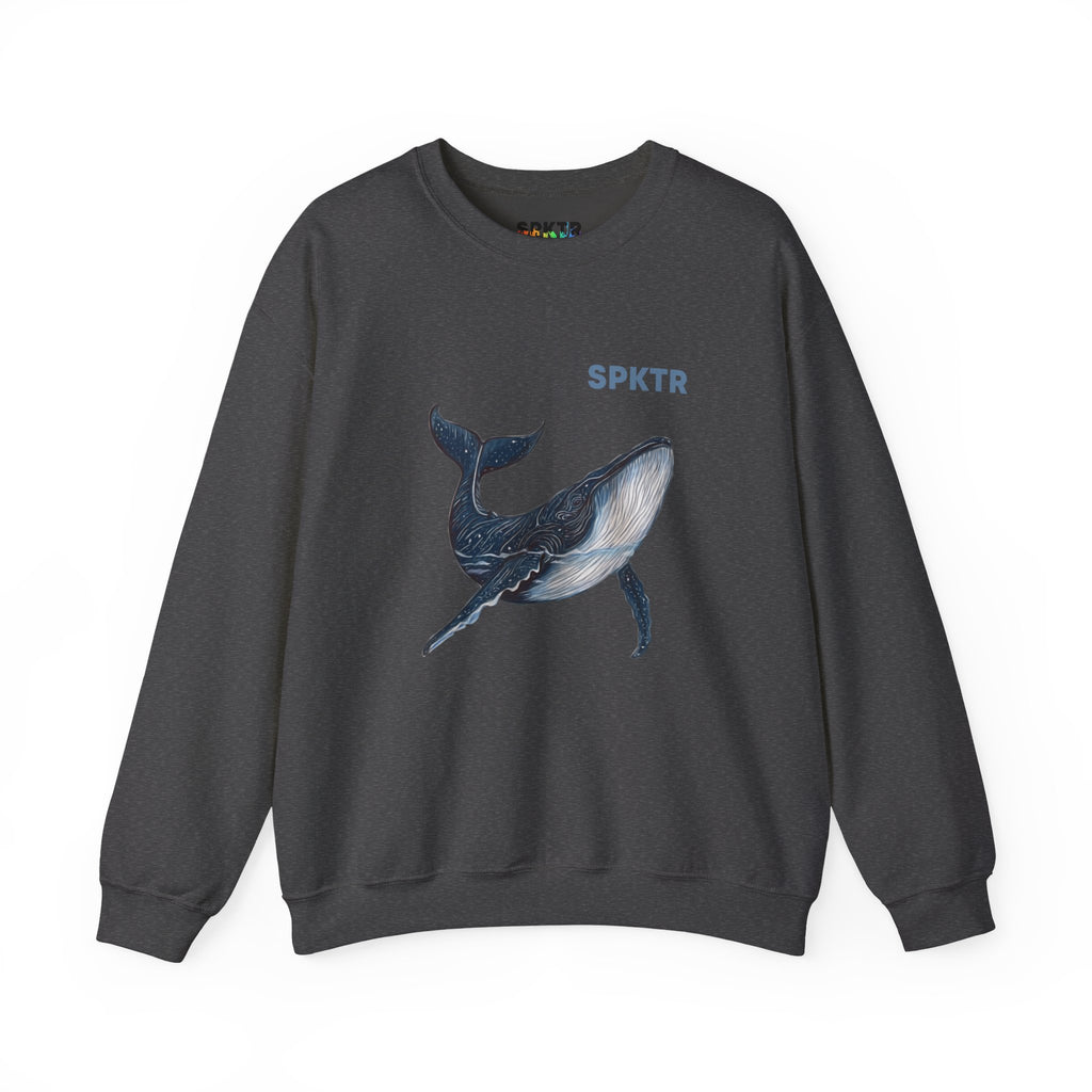 Leo the Blue Whale | SPKTR Graphic Sweatshirt