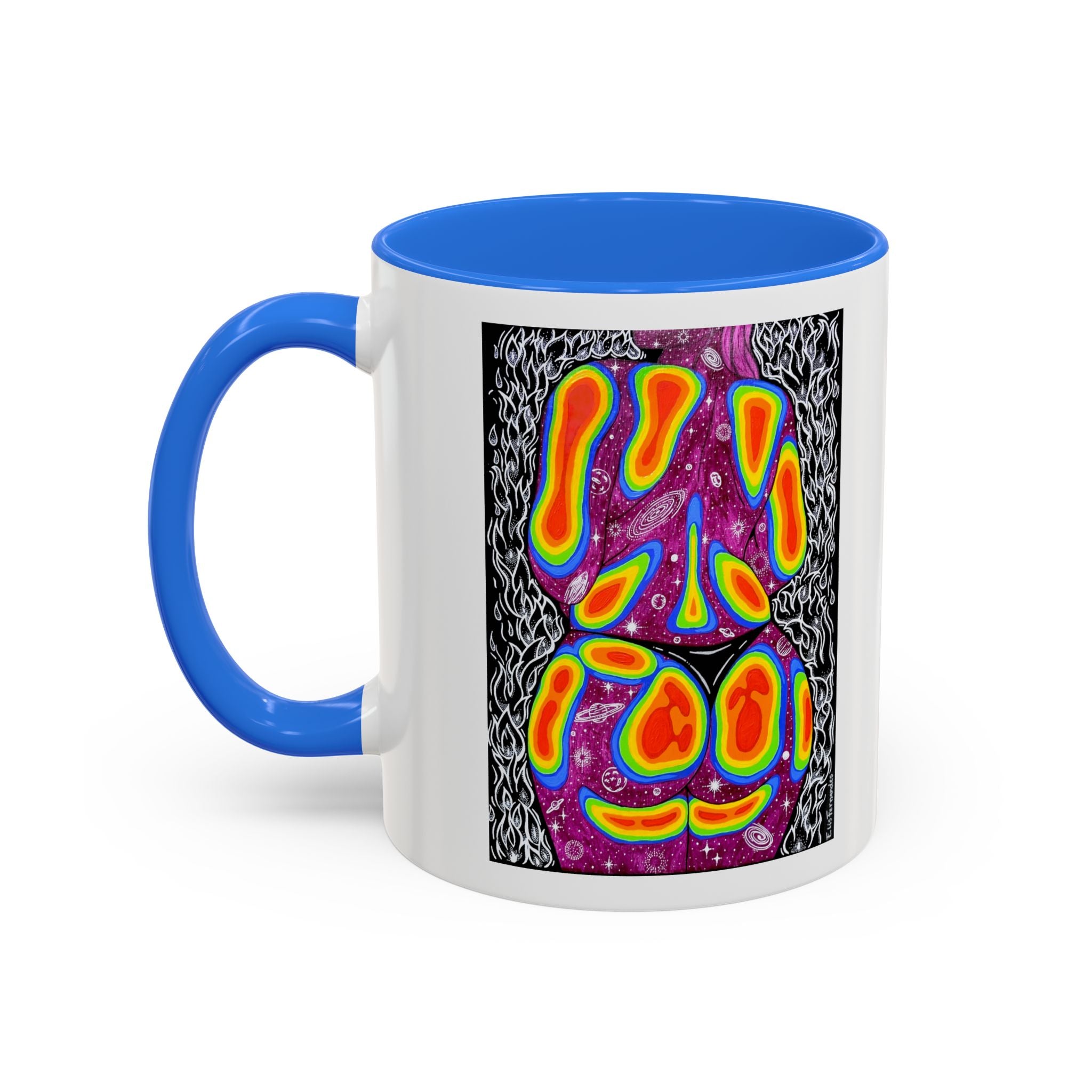 "Mulher, Um Universo" | Personalized Accent Coffee Mug 11oz or 15oz