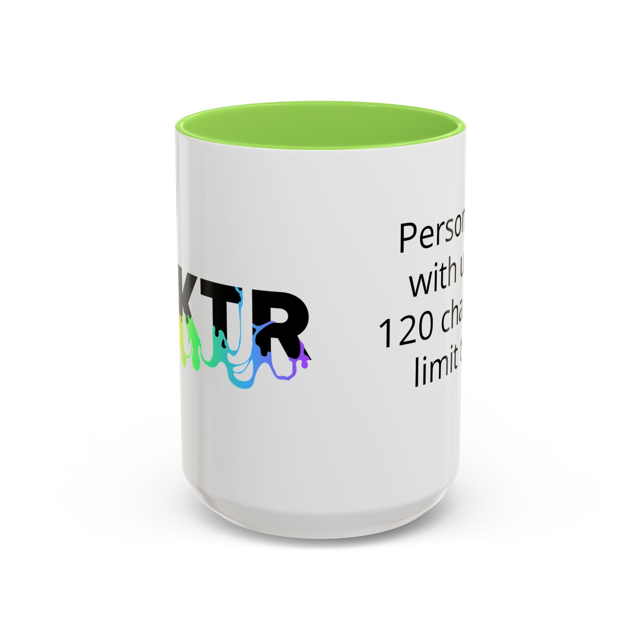 SPKTR Pride Drip | Personalized Accent Coffee Mug 11oz or 15oz