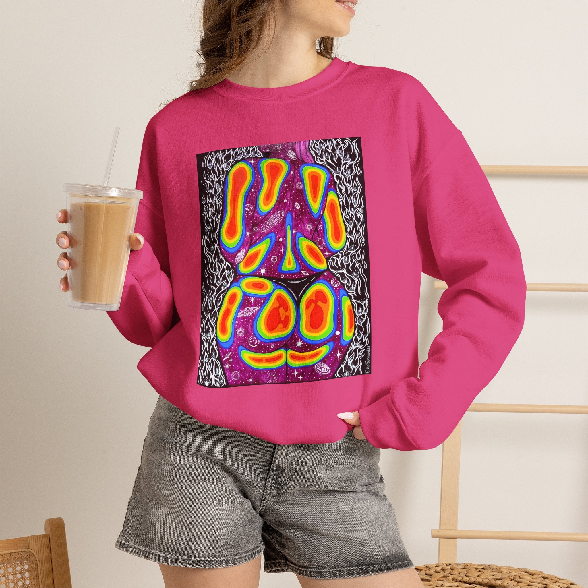 "Mulher, Um Universo" | SPKTR Graphic Sweatshirt