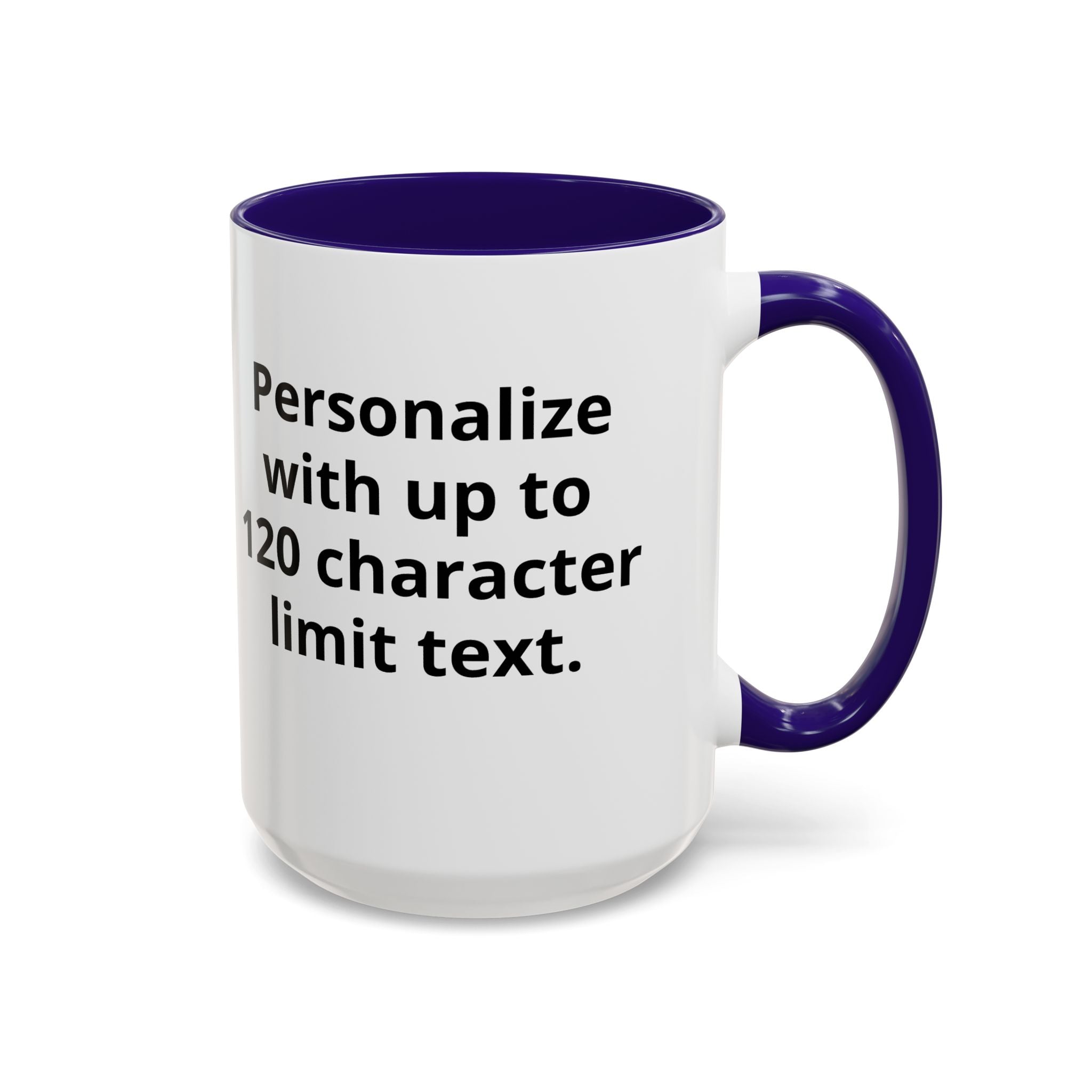 "Mulher, Um Universo" | Personalized Accent Coffee Mug 11oz or 15oz