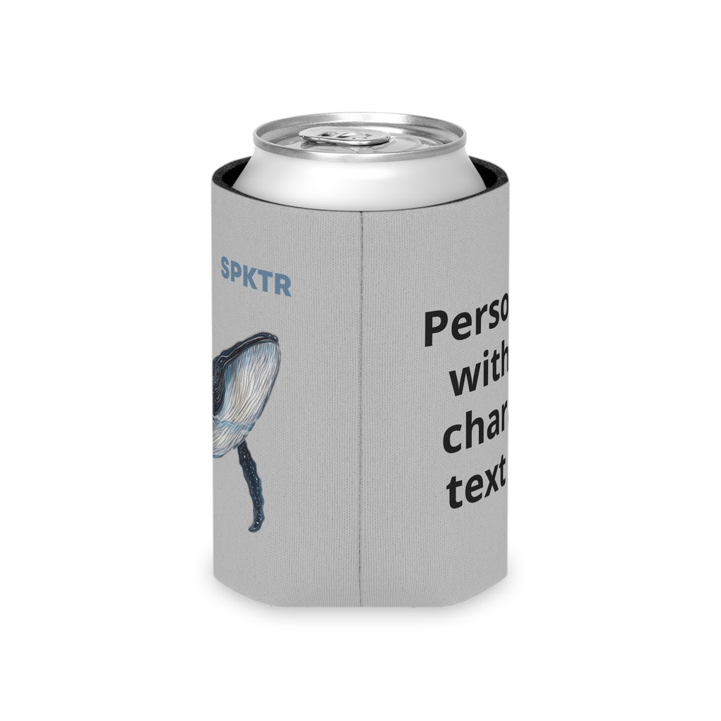 Leo the Blue Whale | SPKTR  Personalized Can Cooler